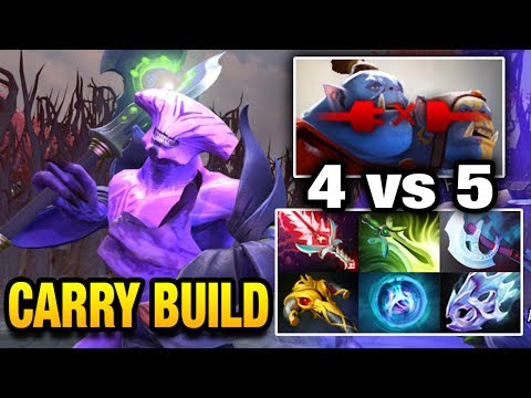 4 vs 5 Faceless Void Full Damage Carry Items Build by Fn! Dota 2
