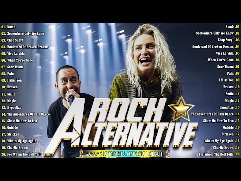 Linkin Park, Keane, System Of A Down, Green Day, Blink-182, RHCP - 2000s Best Alternative Rock Mix