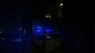 В Николаеве горел отель-ресторан «Каравелла» (видео)