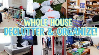 DECLUTTERING & ORGANIZING MOTIVATION! HOW TO DECLUTTER & ORGANIZE YOUR HOME! CLEANING MOTIVATION!