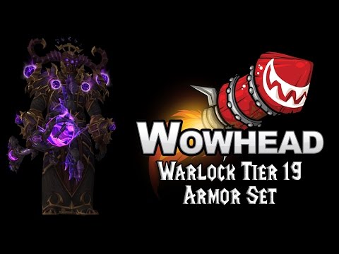 Warlock Tier 19 Armor Set