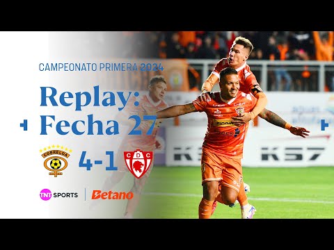 TNT Sports Replay | Cobreloa 4 - 1 Deportes Copiapó | Fecha 27