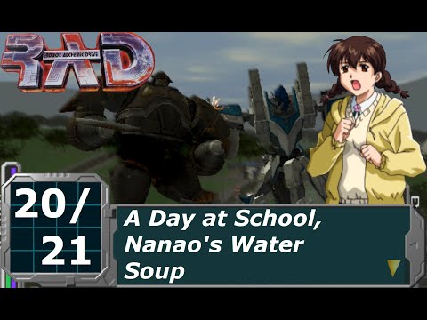 Robot Alchemic Drive: Episode 20+21, A Day at School/Nanao's Water Soup (Yui/Laguiole No Commentary)