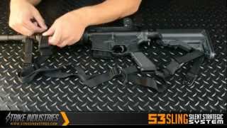 Video: Strike Industries S3 Silent Kevlar Vapenrem Svart