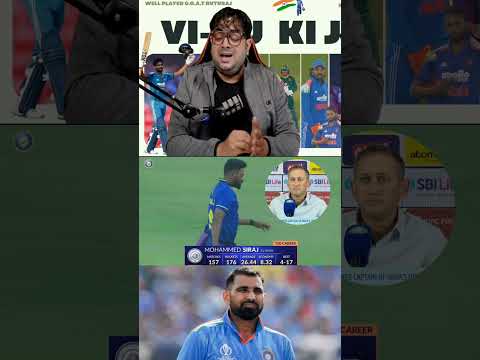 Ajit Agarkar didn't give a chance to Siraj & Shami 🥺🤡 #mdshami #siraj #cricketindvssa