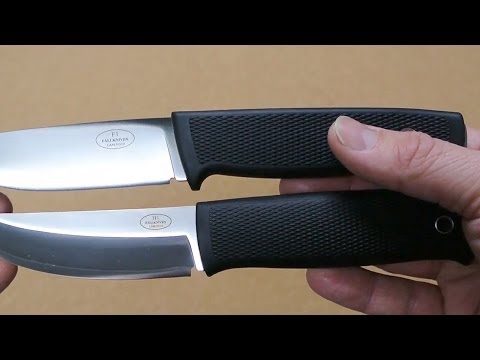 Fallkniven F1 and H1 unboxing and comparisons