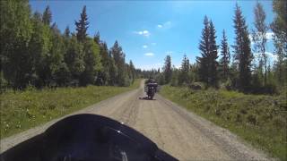 preview picture of video 'Skandinavien 2014 mit dem Motorrad'