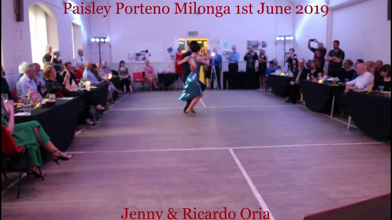 Paisley Porteno Milonga Jenny and Ricardo Oria 3rd Dance
