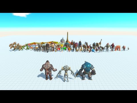 Goro Scourge Ranthorn vs Factions animal revolt battle simulator