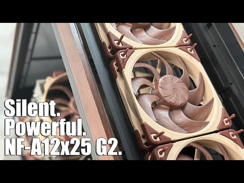 NOCTUA NF-A12x25 G2 - Acoustics, Pressure & Premium Build