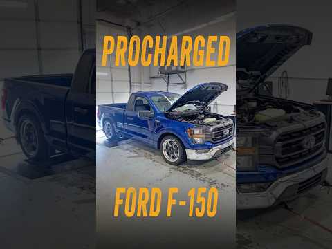 21-23 Ford #f150 ProCharger Install In 15 Second! #procharger #supercharged #truck #boosted