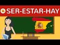 Ser - Estar - Hay - Wann verwendet man was? Unterschiede, Bildung & Beispiele - Spanische Grammatik