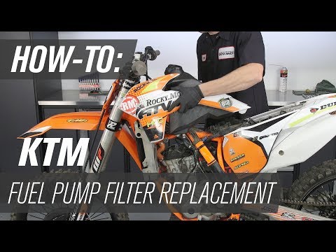 How To Replace a KTM Fuel Pump Filter