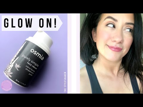 My 4 MINUTE REVIEW of the OSMIA Purely Simple FACE CREAM