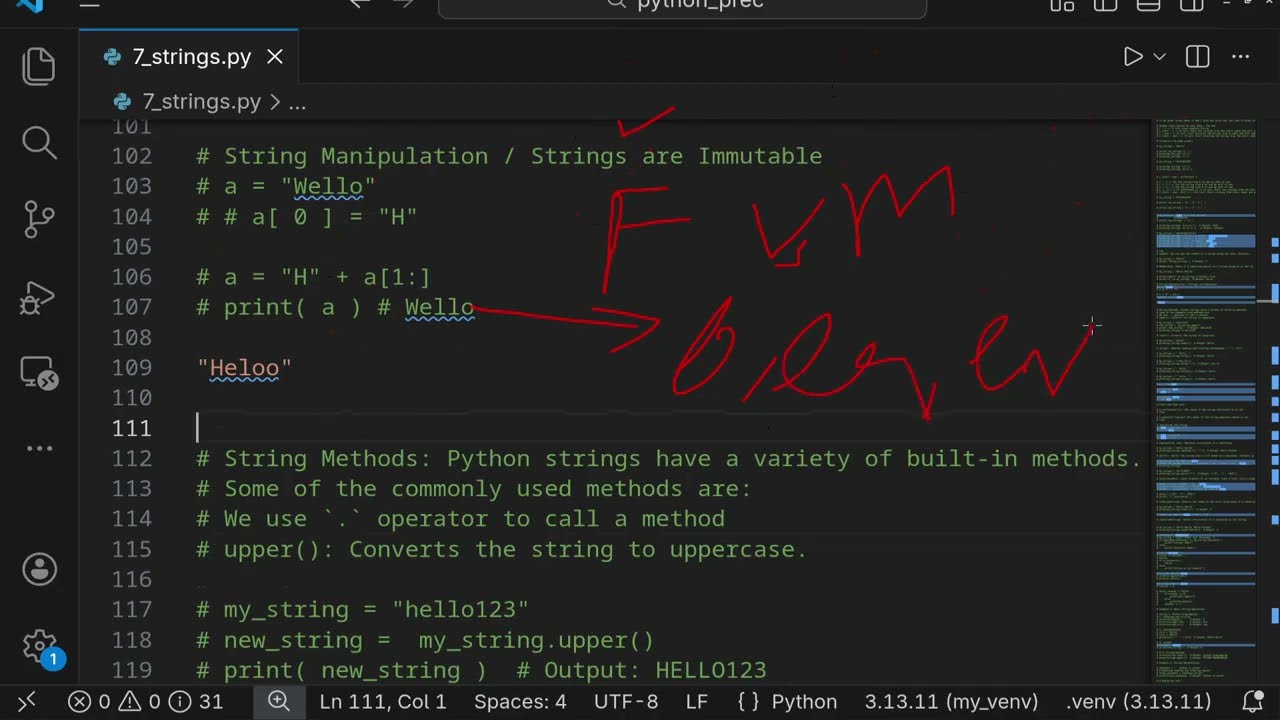 Python Prep 20: Essential String Methods – Part 1