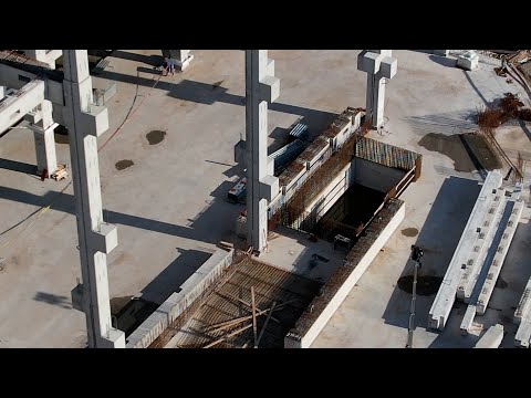 Tesla / Gigafactory4 / 31.10.2021 / 4K / Ein kurzes Video über die Tesla Baustelle.  Video ohne Ton.