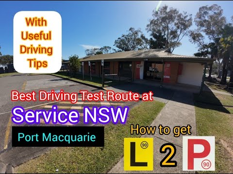 Service NSW Port Macquarie Best Driving Test Route to get your driving licence in one attempt