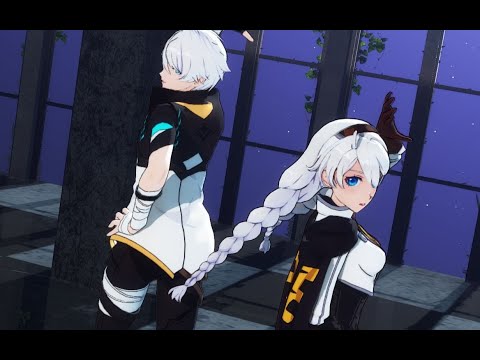 [Honkai Impact 3 MMD/4K/60FPS] Kiana Kaslana × Kevin Kaslana [Ame-me se puder]