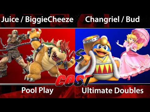 COST 2019  Ultimate Doubles - Pool 2 Winners Round 1: Juice / BiggieCheeze vs Changriel / Bud