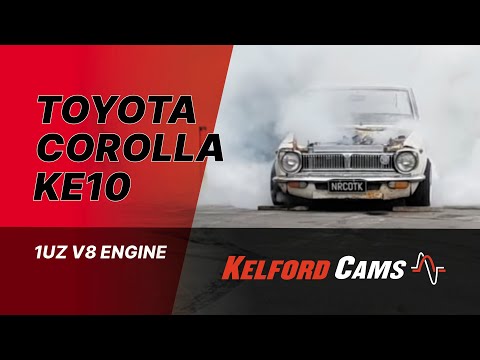 Toyota Corolla KE10 - 1UZ V8 Engine, (207-F Kelford Cams)