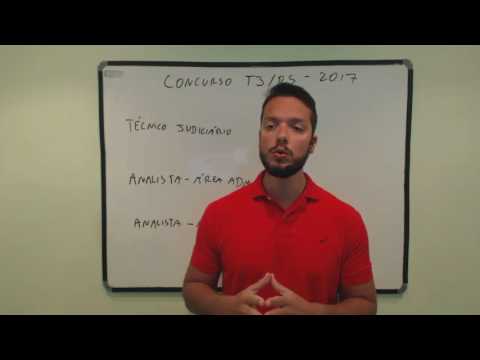 EDITAL - Concurso do TJ RS - 2017