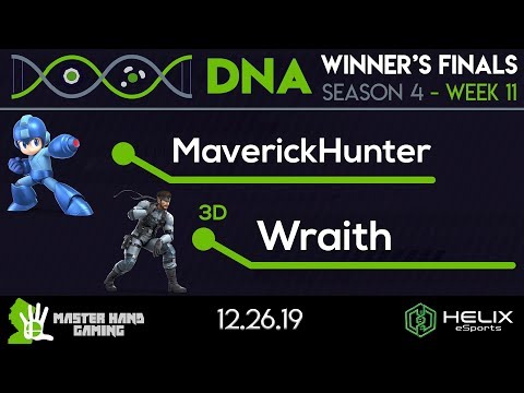 DNA S4:W11 - MaverickHunter (Mega Man) Vs. 3D | Wraith (Snake) - W Finals