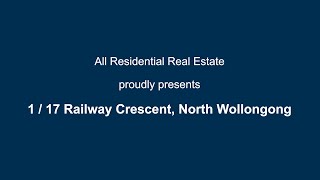 1/17 Railway Crescent, NORTH WOLLONGONG, NSW 2500