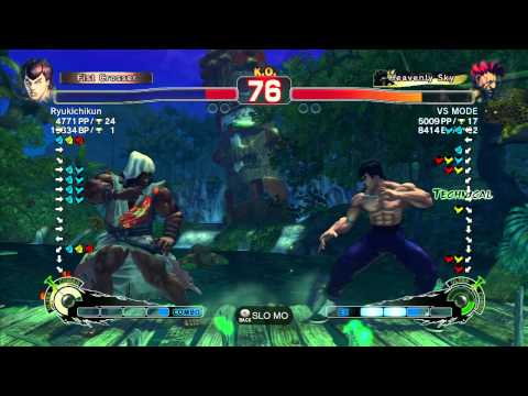 SSF4 AE: Ryukichikun (FeiLong) vs Infiltration (Akuma) - Ranked Match (720p HD)