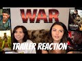 WAR - Trailer Reaction (2019)