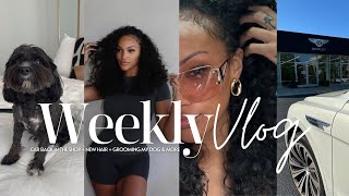 WEEKLY VLOG! VACAY PREP + CAR BACK IN THE SHOP + CANDLE CLASS + MY POOR DOG &MORE! ALLYIAHSFACE VLOG