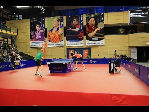 NK Tafeltennis 2019 - Finale dag