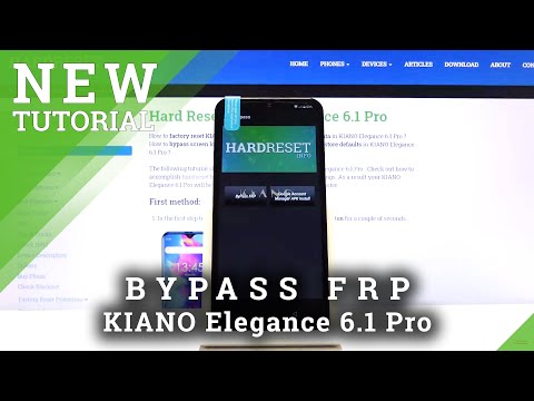 How to Skip FRP in KIANO Elegance 6.1 Pro – Bypass Google Verification