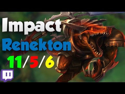 Cloud 9 Impact Renekton vs Jayce Stream Highlights 7.3