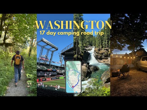 OUR 17 DAY ROAD TRIP | Part 2: Washington, Olympic and Mount Rainier National Park, Seattle, Spokane