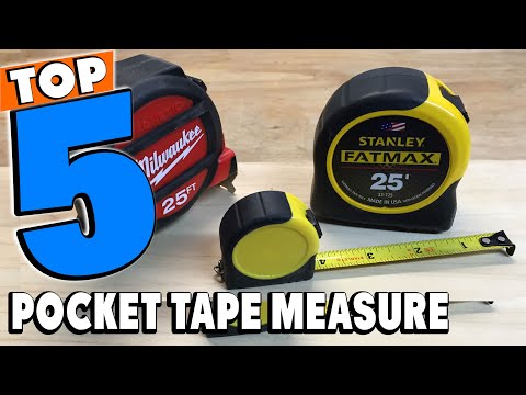 Top 5 Best Pocket Tape Measure Review In 2024