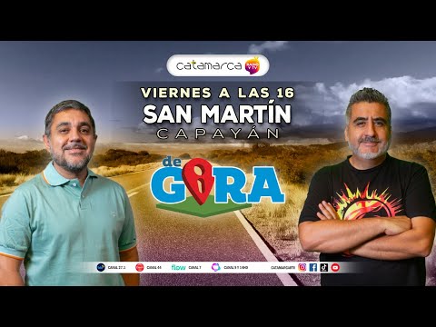 🌄 ¡Este viernes nos vamos DE GIRA a San Martín, Capayán! 🍽️🎶