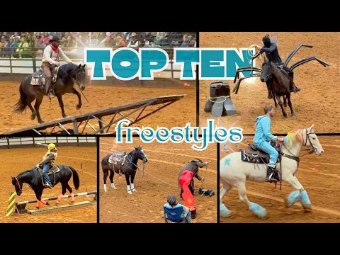2024 MUSTANG MAGIC TOP TEN Freestyle Performances