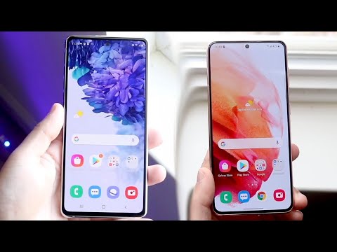 Samsung Galaxy S21 Vs Samsung Galaxy S20 FE! (Comparison) (Review)