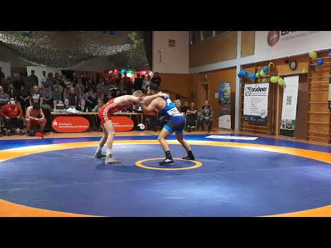 06.11.21 TSV Gailbach vs RWG - 75kg Freistil: Karl Straub vs Ali Can Cakici
