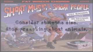 Bigwig - Freegan Lyrics