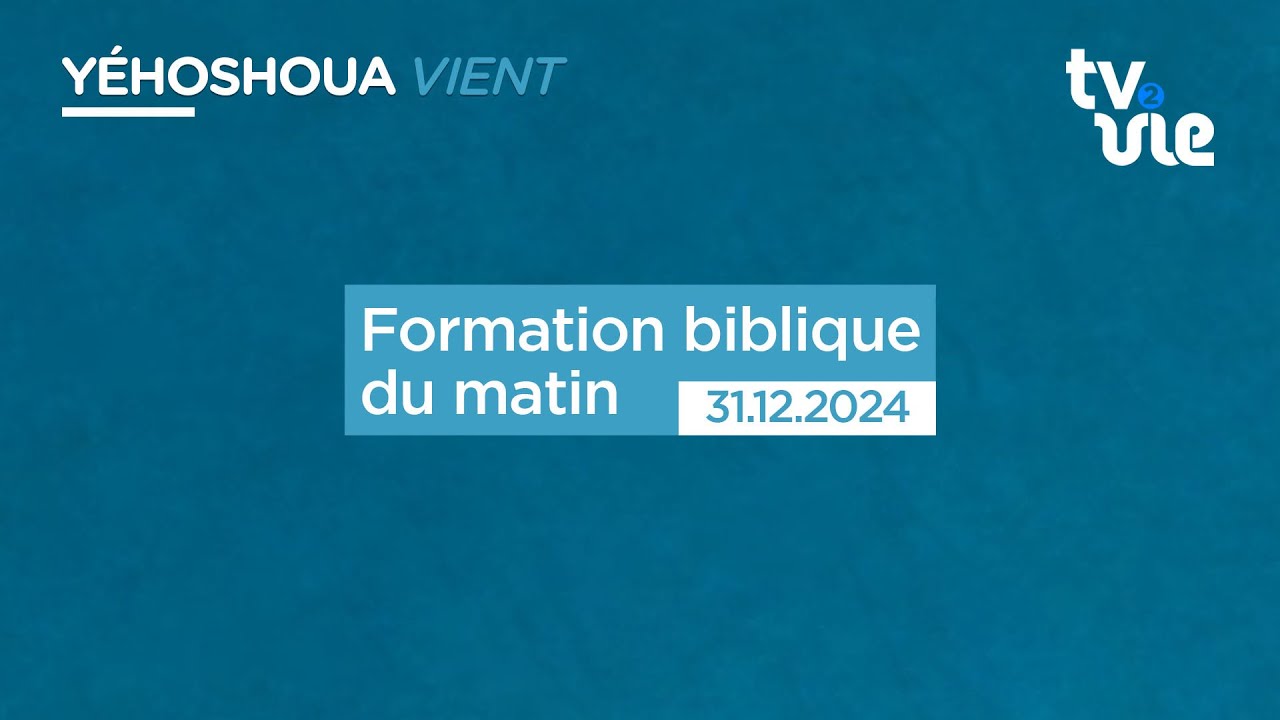 Thumbnail of video: Formation biblique du matin