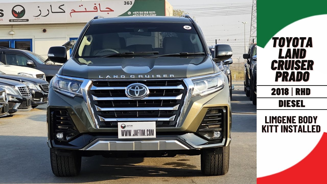 Toyota Prado 2018 OLIVE GREEN | LIMGENE KIT | 2.8L DIESEL AT | FULLY LOADED | PREMIUM CONDITION video