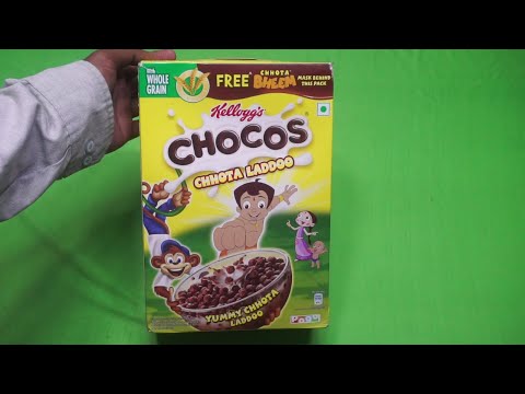 Kellogg's Chocos Chhota laddu  with Free Chhota Bheem Gift !!!
