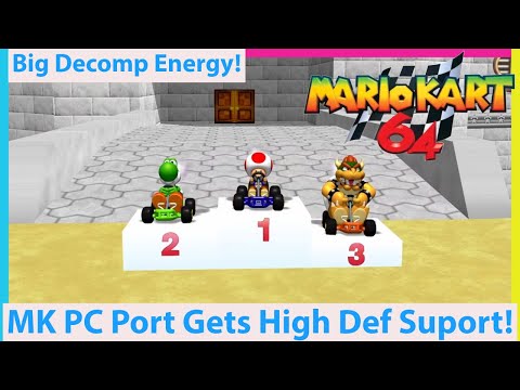 Mario Kart 64 Recomp Gets HD Textures and Mod Support