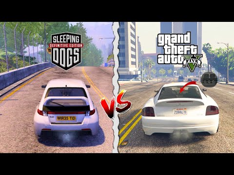 Sleeping Dogs : Definitive Edition vs GTA V | "The Ultimate Showdown (2025)"