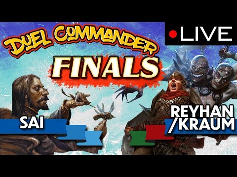 Sai vs. Reyhan/Kraum (+bonus match!) | April 2019 Duel Commander Tournament FINALS