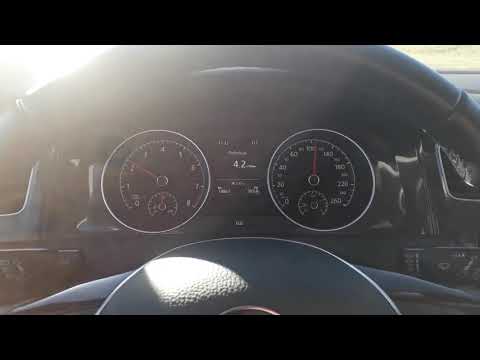 VW GOLF 7 5 1 0 TSI DSG fuel consumption 110 Km h