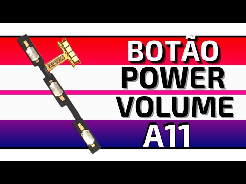 [ Samsung A11 A115M ] Como Trocar Botoes Power Volume Ligar Flex How  Change Power Volume On Buttons