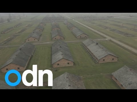Click to Watch the VIDEO: 70 years later, drone flies over infamous death camps showing the shocking and HORRIBLE extent of Nazi death camps video