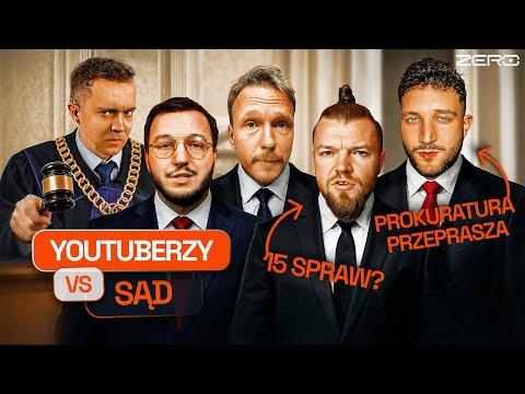 YOUTUBERS IN COURT (PANDORA GATE, BOXDEL, STUU, WARDĘGA, GIMPER, GONCIARZ)